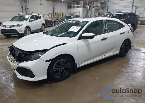 2017 Honda Civic Ex from USA, damaged, VIN SHHFK7H54HU422331